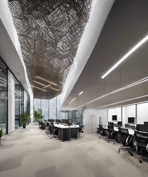 Interior Oficina Aduana.