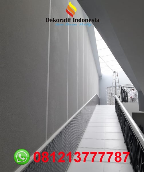 Jasa Cat tekstur Dinding Gedung