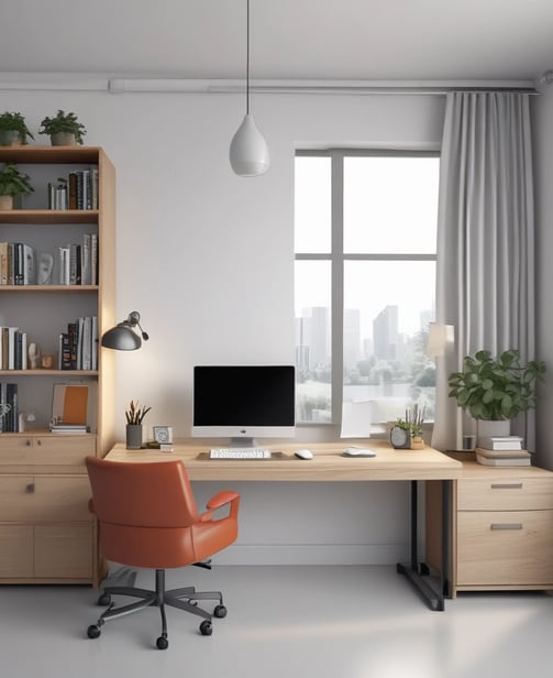 Bright living room with modern inventory