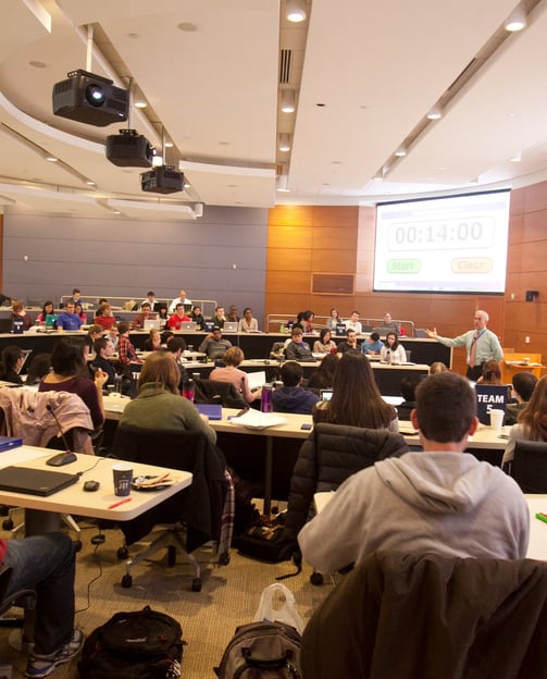 lecturehall with students