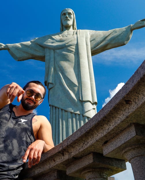 turista passeio um dia no rio