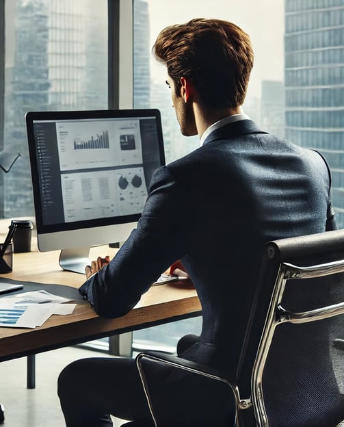 Membre de l'équipe DIGITAL TALKS en pleine création d'un site internet d'entreprise