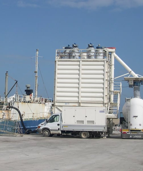 micromix HC Modular flat silos Scutti