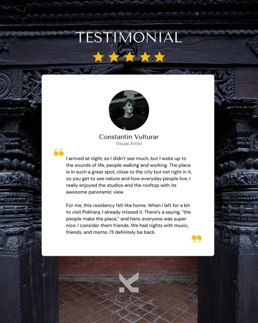 Kala Yatra Artist Residency_Resident Artist Testimonials_Constantin