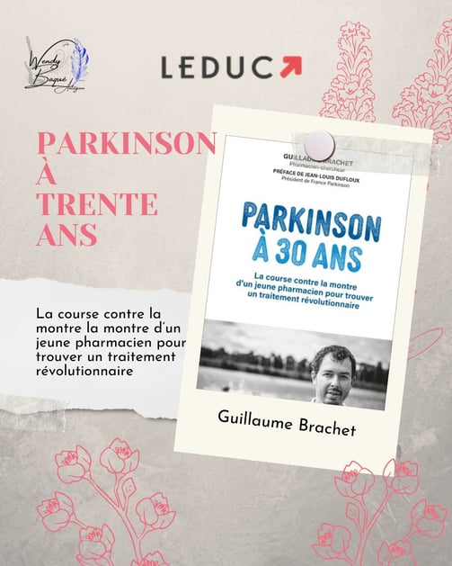 "Parkinson à trente ans", le témoignage poigant de Guillaume Brachet, aux éditions Leduc.