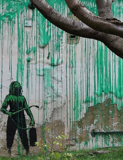 Mural de Banksy em Londres