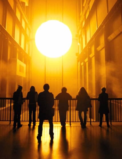 "The Weather Project" - Olafur Eliasson Exibida na Tate Modern em Londres.