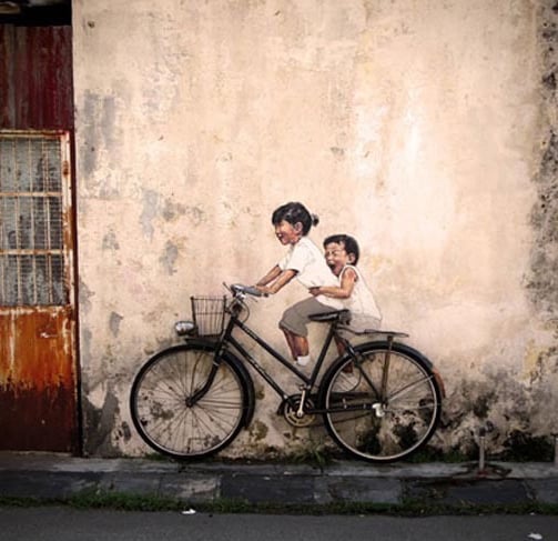 Back to Nature – Ernest Zacharevic (Malásia)