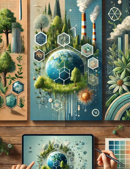 Imagem ilustrativa de um mundo virtual