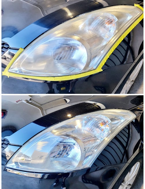 the coating lab auto care auckland headlight restoration