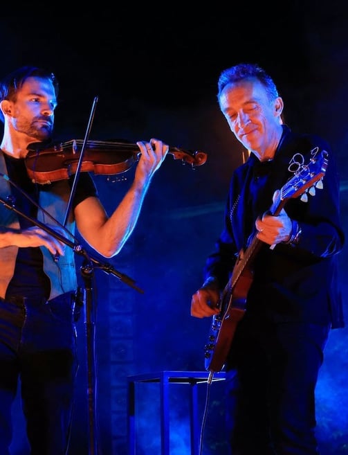 Justin Adams et Mauro Durante