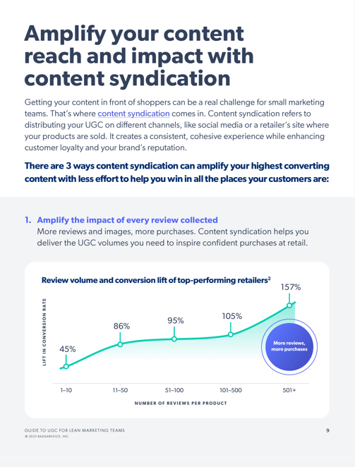 Image of e-book writing sample from Glen Cadorette: graph page.