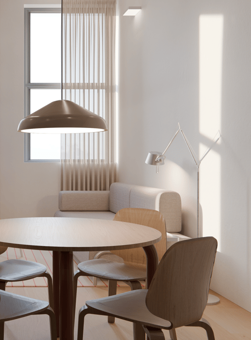 lofto interjero projektas Kaune