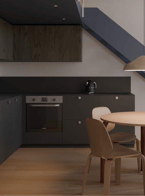 lofto interjero projektas Kaune