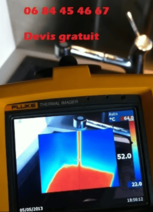 detection camera thermique fuite chauffage villefranche-sur-saone-69400