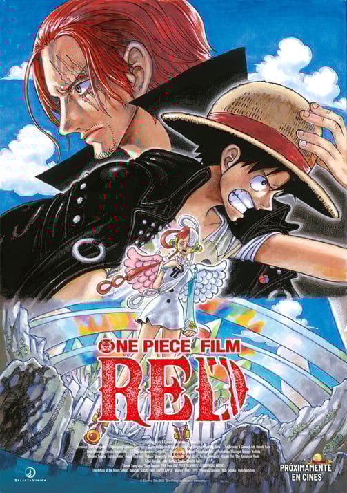 One Piece Film: Red poster película anime