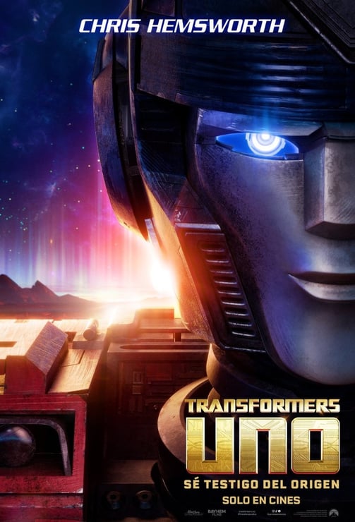 Transformers Uno película poster