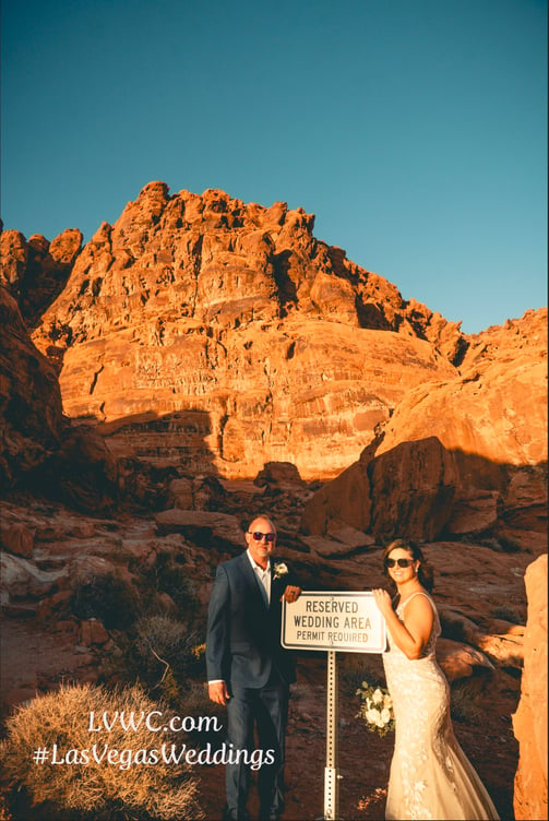 Valley of Fire Visitor Center Wedding area