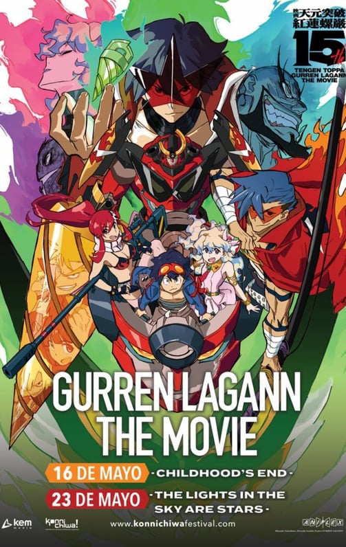 Gurren Lagann The Movie poster
