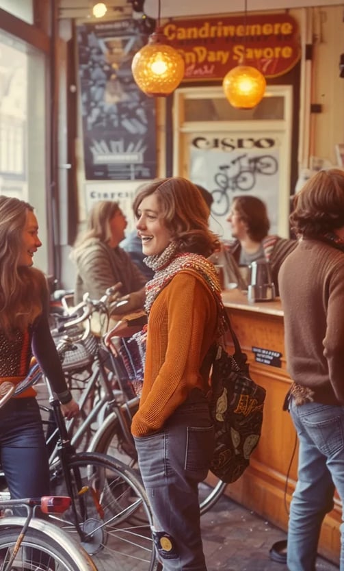 Downtown Amsterdam, 1973