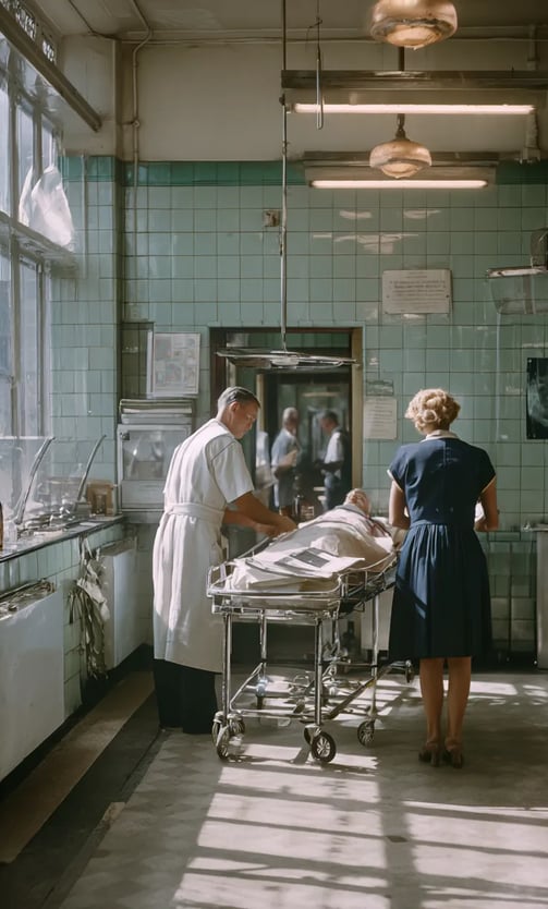 Manchester, Park Hospital, Afternoon July 5th 1948: First Patient Treated