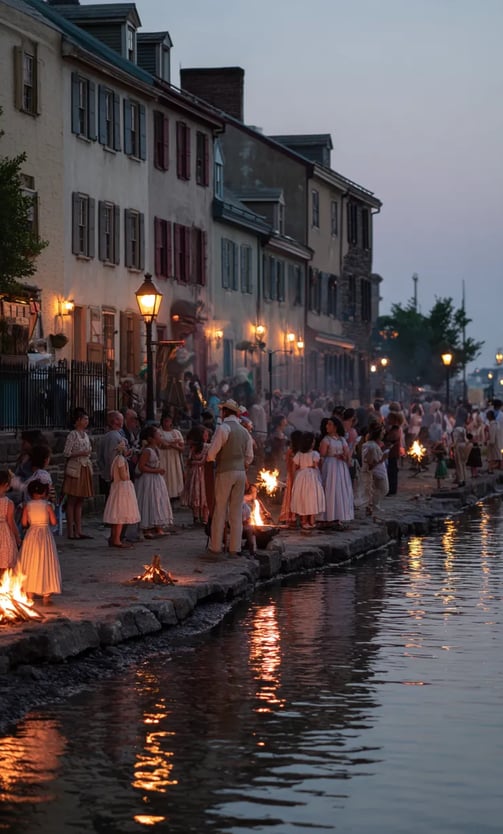Philadelphia, July 4th 1796: Evening Revelry