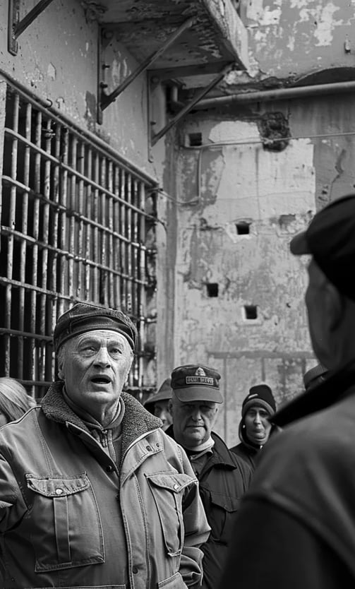 Tourist Group in Alcatraz, 1972