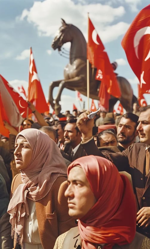 Ulus Square, Ankara, 1923