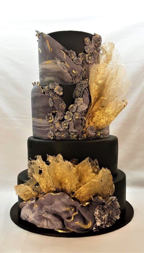 Sunken Garden UWA Wedding Cake