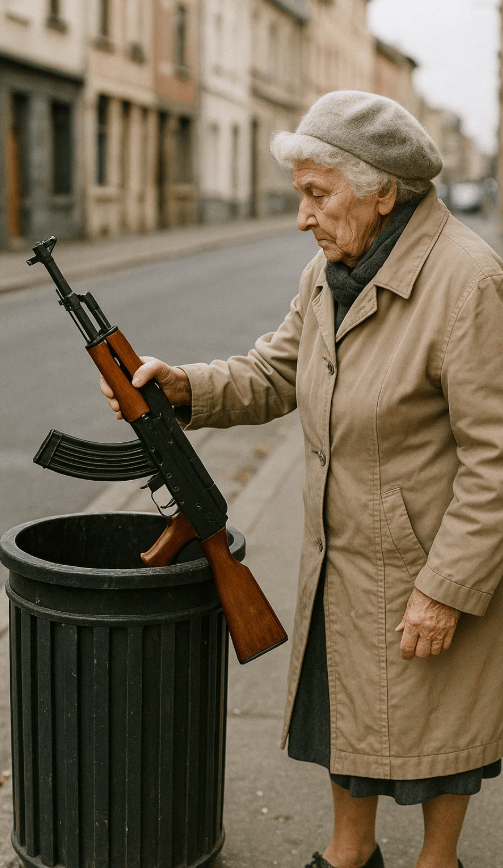 On jette les veilles armes pour la journée de destruction des armes légères.