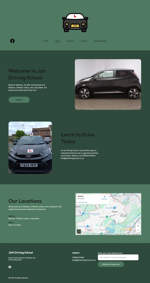 Website Design Example