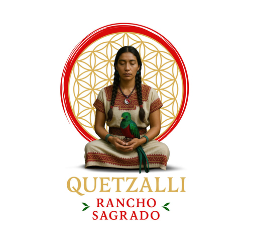 Quetzalli Rancho Sagrado logo