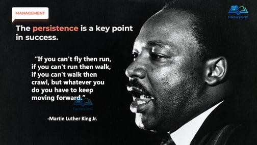 Management quotes: Persistence