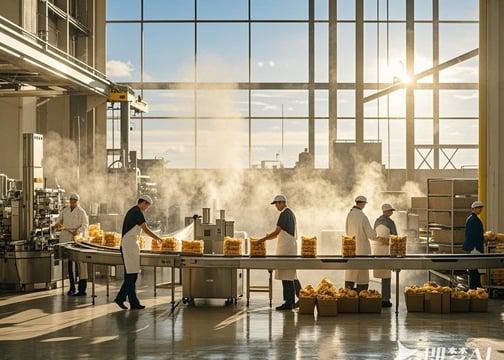 Steam-food-production