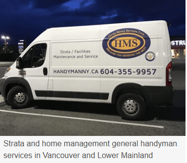 a white van in a parling space