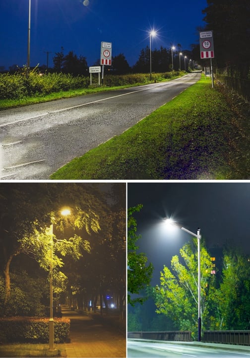 LED street lights are widely used for Rural Areas