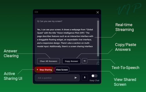 An AI Extension with functions labled