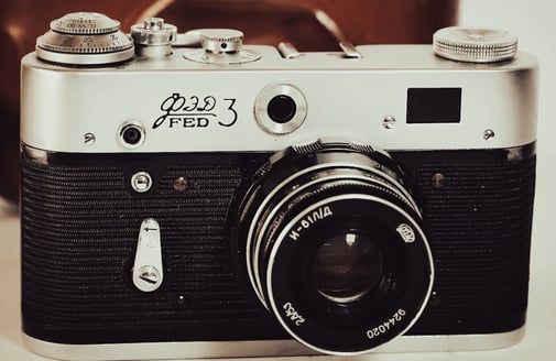 Vintage FED 3 Soviet film camera – the beginning of Andrei Erts' photography journey.