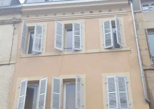 Rénovation en enduit projeté à Dijon