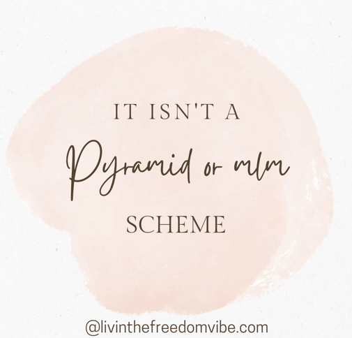 Affiliate Marketing isn't a Pyramid or MLM scheme