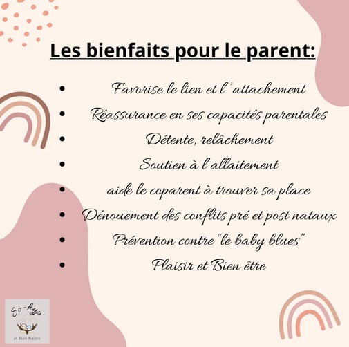 massage bébé