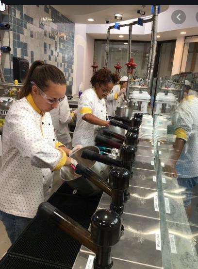 Nitrogen ice cream equipment