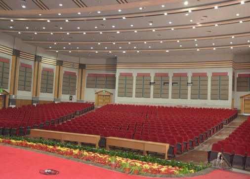 LED downlights for theater