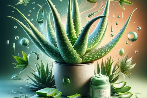 Lejra a potted plant with aloe vera