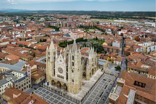 Foto aérea de León