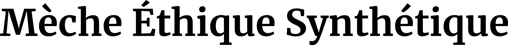 Mèche Éthique Synthétique logo
