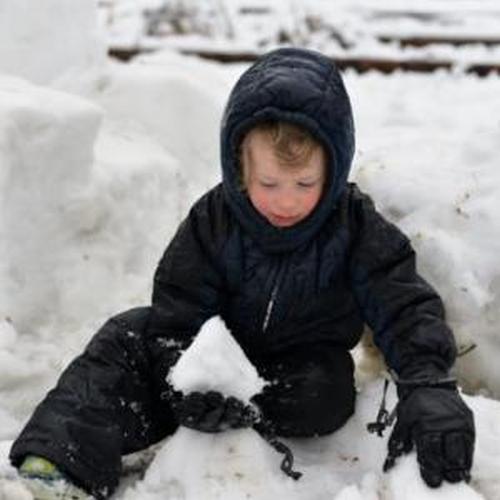 Safety of Children Playing in the Snow