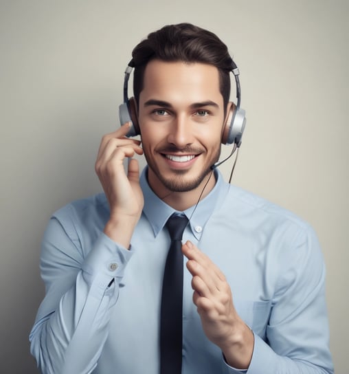 A data center with rows of servers in racks, featuring various network and power connections. Orange and black cables are visible, alongside multiple server units with indicator lights. The environment appears organized with subdued lighting.