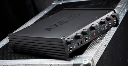 a close up of a sound box with a microphone