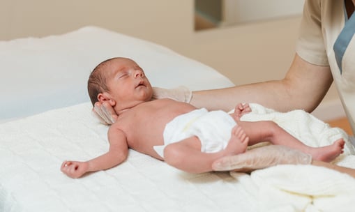 Biodynamic Craniosacral Therapy 'hold' for babies